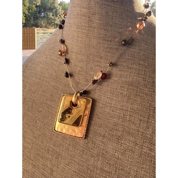 KC Kenneth Cole Fashion Necklace Beaded Statement Collar - Picture 9 of 12
